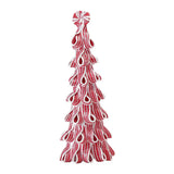 Desktop Miniature Christmas Tree with Candy Cane Top V728-1005007133281981-G