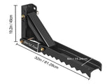 32 inch Backhoe Excavator Thumb Attachments Weld On Adjustable Boom Tractor Excavator 1/2Inch Teeth V952-FCMZ32INCBH12MM01V0