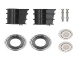 Pool Ladder Replacement Kit 304 Stainless Steel Escutcheon Plates Bumper Bolts Nuts Anchor for 42mm V1294-YM0901-3111250076311