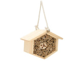 Wooden Bee House Decorative Hanging Insect House Insect Hotel for Garden Supplies V1294-YM0901-3111210121511