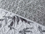 Finely Quilted Bedspread and Pillowcases Set A Blend of Art and Comfort - Queen size V745-MAC080392Q13U