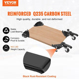 Mobile Base, 181.4 kg Capacity, Adjustable from 241.3 x 241.3 mm to Infinity, Heavy Duty Universal V952-JJYDDZ400LBSQQG4FV0