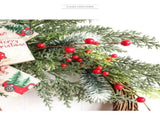 Christmas Wreath for Front Door/Red Truck Christmas Wreath Garland/Wreath Fall Farmhouse/Wreath for V1366-AZ2-W-07881
