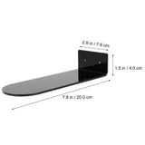 Floating Shoe Rack, Durable Acrylic, Home Decor, Perfect Sneaker Display V1369-AZ3-W-15857