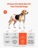 VEVOR Disposable Dog Diapers Super Absorbent Female Dog Diapers S Size 96 Count V952-CWNBZNKMG96P2C7UG001V0