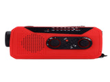 Emergency Radio Hand Power Generation Solar Radio with LED Flashlight 2000mah Charging for Camping V1294-YM0523-3115220020412