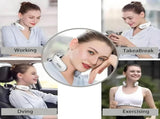 Neck Massager-Portable Upgraded 4-Head Electric Massagers Set with 6 Modes & 15 Levels, Promote V1192-AZ-W-17647
