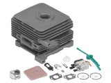 34mm Cylinder Piston Carburetor Wear Resistant Air Filter Repair Kit 4140 020 1202 Fit for Stihl V1294-YM0714-3111210294611