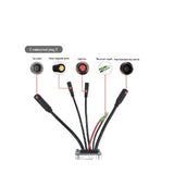 E-Bike Controller 36V / 48V 9 Tubes 15A Waterproof Connector Controller for 36V / 48V 250W Brushless V1369-AZ3-W-11711