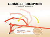 Timberjack, 46.5 in, Heavy Duty Steel Log Roller, Log Lifter with Adjustable Cant Hook, Logging V952-YMQJDSJZDZXTMNCF6V0