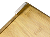 Toque Bread Bin 2 Tier Bamboo Bread Box Kitchen Counter Storage Container 20L KT1069-NT-AU