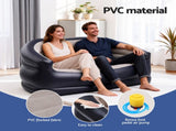 Gardeon Outdoor Air Sofa Inflatable Couch Two-Seater Lounge Chair with Pump Blow Up Couches for IAS-2SEAT-CO