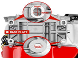 Baumr-AG 7HP Petrol Stationary Engine OHV 4-Stroke Horizontal Shaft Replacement Motor V219-ENGPTLBMRC21R