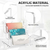 Acrylic Business Card Holder, Stable Base Structure, Display and Storage, Resistant to Breakage or V1366-AZ2-W-15160