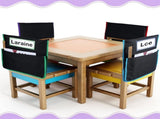 Tutuviw Seat Sack,6 Pcs Chair Storage Pocket for Classroom,Heavy Duty Chairback Pockets with Name V1189-WXFWAL-20260319-00474