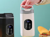 White Portable Wireless 420ML Blender Bottle - 12-Blade Crushing Power, V888-ELOSUNG39696
