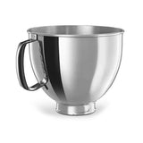 304 Stainless Steel Bowl Compatible with KitchenAid Classic and Artisan 4.5-5 QT Tilt-Head Mixers 5 V1188-ONE60-30202-1