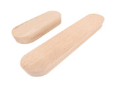 2Pcs Tailor Clappers 7in 12in Double Side Grooved Wood Clappers Sewing Tools for Pressing Seams V1294-YM0901-3117240309811