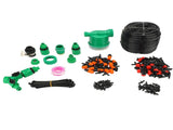 Drip Irrigation with Timer 50m Long Hose Adjustable Automatic Quick Connect Plant Watering V1294-YM0901-3111240112111