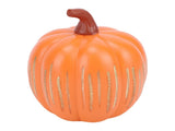 Twinkle Light Pumpkin Resin Light Up Pumpkin Tabletop Centerpiece for Fall Thanksgiving Harvest V1294-YM0901-3115250065811