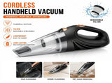 Cordless Handheld Car Vacuum Cleaner - Portable Wireless Dustbuster for Car and Home, Wet and Dry V888-ELOSUNG53378