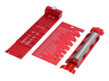Chisel Sharpening Jig Precise Positioning Aluminum Alloy Woodworking Chisel Honing Guide with Angle V1294-YM0901-3114250078311