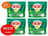 Fairy All In One x 400 Lemon Dishwasher Tablets FAIRY-80787322X4