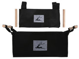 Portable Storage Basket Foldable Clothing Container Felt Storage Box Large Capacity Organizer with V1294-YM0901-3115210068611