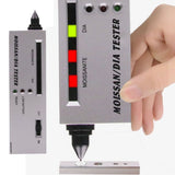 Portable LED Indicator Moissanite Diamond Tester Pen, High Accuracy Handheld Gemstone Identification V1366-AZ2-W-17131