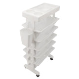 Movable Bookshelf Removable Bookcase Rotatable Multilayer Mobile Bookshelf for Bedroom Dormitory V1294-YM0901-3116230011611