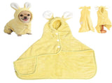 LGCASL 2026 New Puppy Bathrobe with Hood, Bathrobe Absorbent Towel for Smalls Fast Drying V1189-LWWAL-20260325-02736