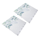 Botanical Printed Scandinavian Style Greenery Balcony Window Sunscreen Blackout V1294-YM0901-3115230081611
