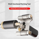 Marking Gauge, 2in1 Woodworking Scribe Scriber MultiFunction Line Maker Measuring Tools Sliding V1192-AZ-W-0120