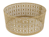 Lamp Shade Hollow Out Metal E27 E14 Clip On Easy Installation Durable Lamp Cover for Table Bedroom V1294-YM0710-3119230167812