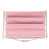 Desk Shelf Organizer Multi Layer Exquisite Premium Metal Leather Durable Stable Wide Application V1294-YM0714-3115210277912