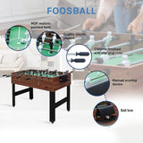 4FT 3-in-1 Games Foosball Soccer Hockey Pool Table V63-834011