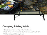 Folding Campfire Grill Heavy Duty Steel Grate Portable Over Fire Camping Grill for Outdoor Open V1294-YM0717-10146766