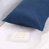 Pure Silk Pillow Case by Royal Comfort-Navy ABM-204837