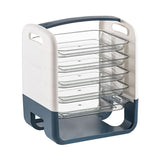 Four Layers Dish Preparation Plate Drawer Design Plastic Vegetable Preparation Kitchen Storage V1294-YM3118220256713-0421