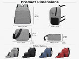 Construction Backpack Three-piece Backpack Men's Computer Backpack Casual Junior High School V1192-AZ-W-29688