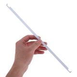 50Pcs White Hanging File Divider Rails Metal Frame for Office Use V1366-AZ2-W-20164
