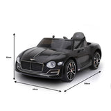 Kahuna Bentley Exp 12 Licensed Speed 6E Electric Kids Ride On Car - Black CAR-BEN-BK