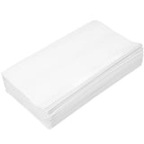 100pcs Disposable Auto Trash Bags White Paper Car Garbage Bags for Travel and Train Use V1192-AZ-W-22362