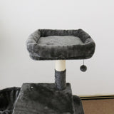 CATIO Chipboard Flannel Cat Scratching Tree - Abode 112cm V390-C200468