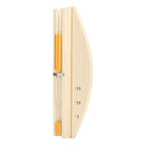 Sauna Hourglass 15Minutes Sauna Room Sand Clock Glass Timer WallMounted Wooden Hourglass V1294-YM0718-3111200317711