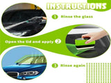 Glass Cleaner, 4oz Windshield Oil Film Remover to Preserve Clarity, Immediately See the Effects for V1366-AZ2-W-11561