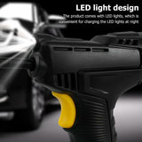Portable 120W Cordless Tire Inflator with Digital Pressure Gauge - 2000mAh Battery, Compatible with V1189-LC-QP-00262