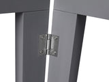 PaWz Wooden Pet Gate Dog Fence Safety Grey 100 Pack PT1060-6-GY