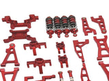 Aluminum Swing Arms & Steering Knuckle Kit & Shock Absorbers & Shock Tower Compatible with Upgrade V1366-AZ2-W-07729
