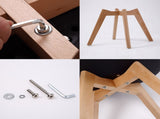 2X Retro Dining Cafe Chair Padded Seat BLACK V274-FT-J900-BK2